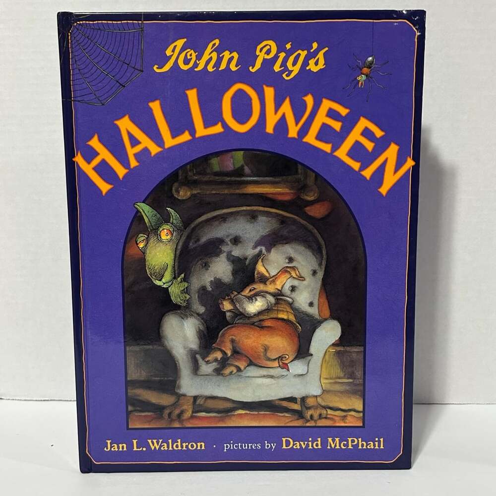 John Pig's Halloween by Jan L. Waldron, illustrated by David McPhail